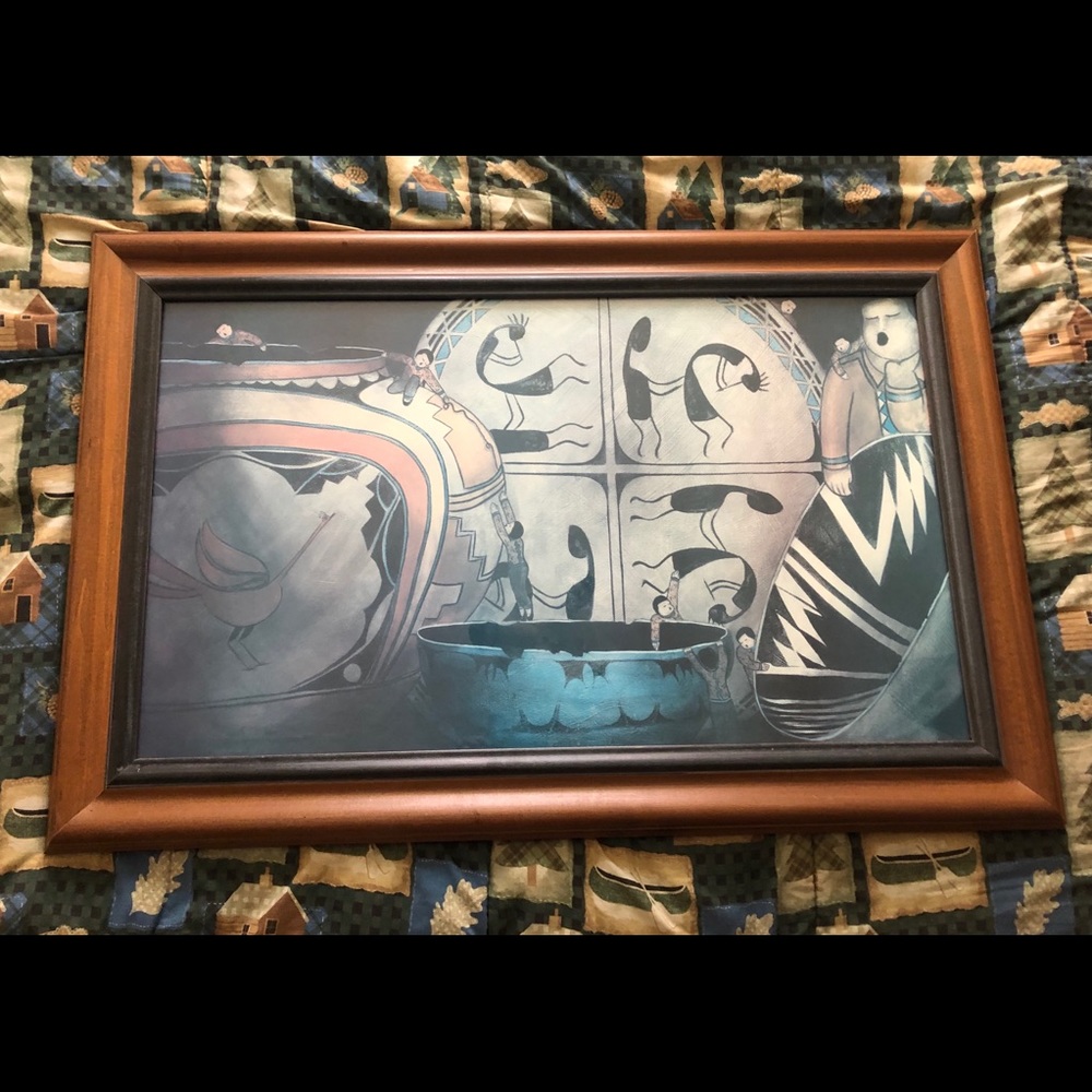 Windsor Art “Celebration” Kokopelli print #337